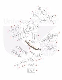 Reyco 102CC Single Axle Rear